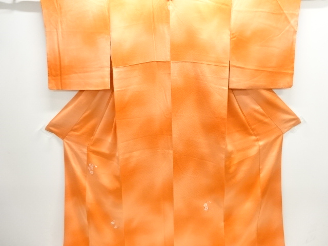 JAPANESE KIMONO / HOMONGI / EMBROIDERY / BALLOON FLOWER